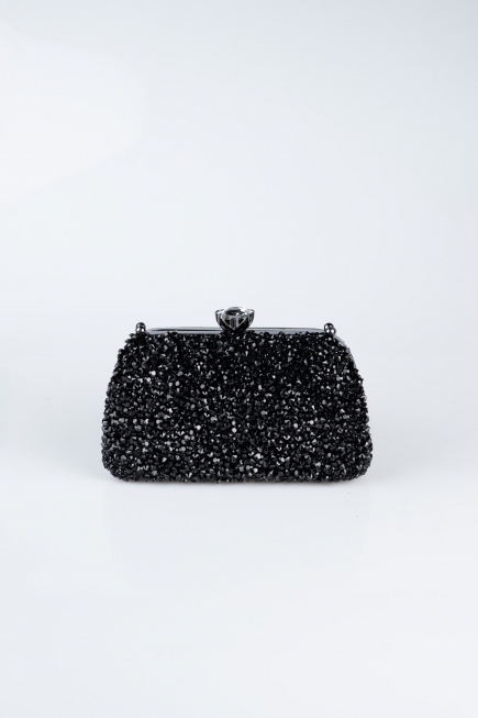 Sac de Soirée Luxe Noir SH849