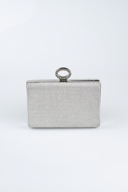 Sac de Soirée Luxe Gris SH830