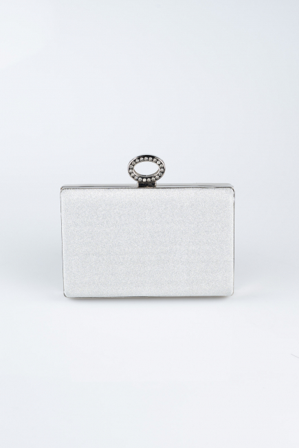 Sac de Soirée Luxe Argent SH830