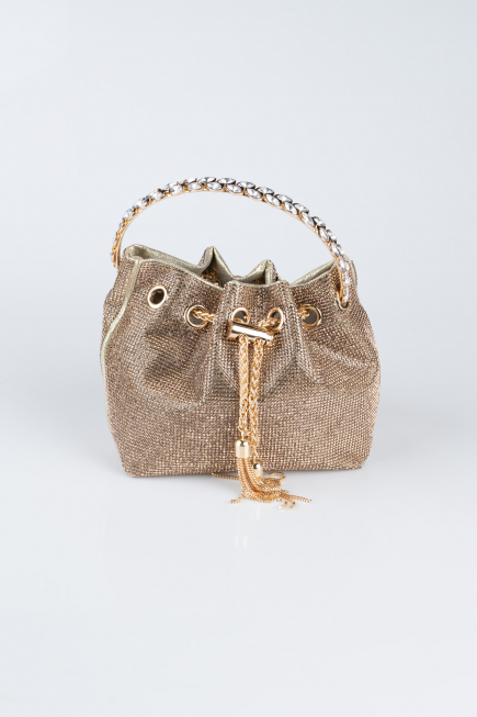 Sac de Soirée Luxe Plâtre Cuivre SH846