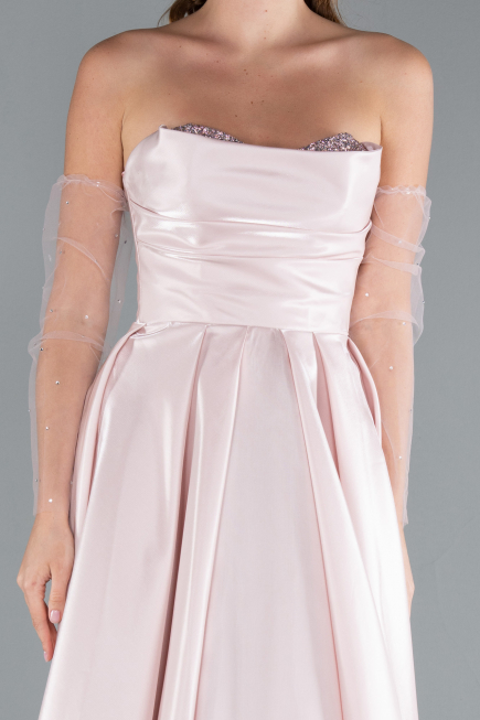 Robe de Soirée Longue Poudre ABU4846