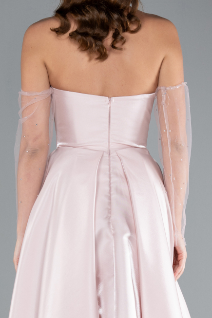 Robe de Soirée Longue Poudre ABU4846