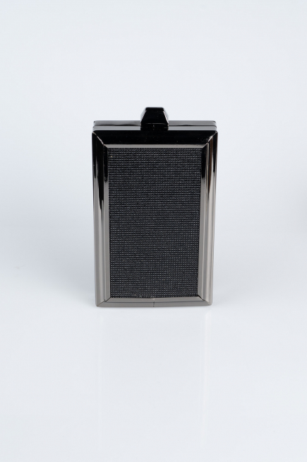 Sac de Soirée Luxe Plâtre Noir KC820