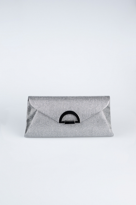 Sac de Soirée Luxe Argenté Platine SH845