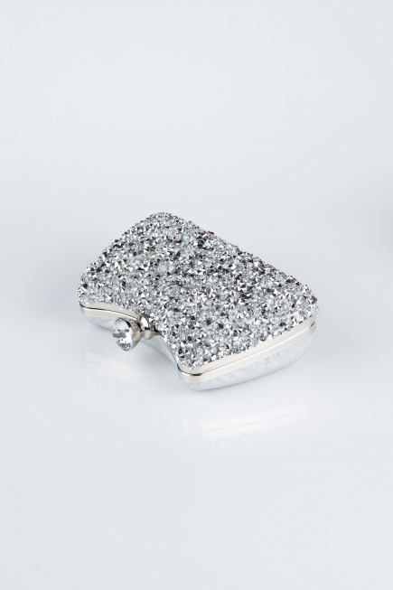 Sac de Soirée Luxe Argent SH828