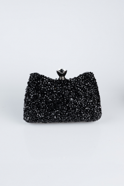 Sac de Soirée Luxe Noir SH828