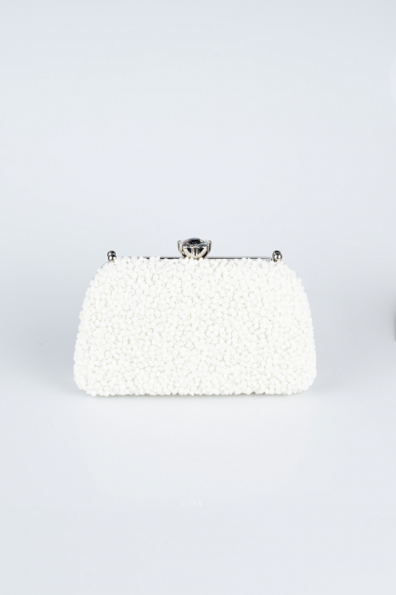 Sac de Soirée Luxe Blanc SH849