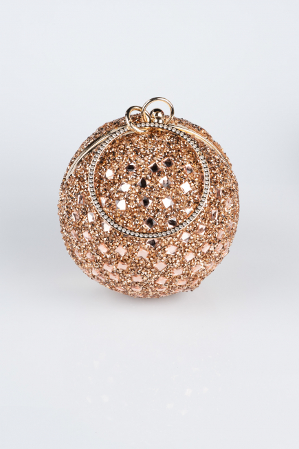 Sac de Soirée Squameuse Cuivre SH803