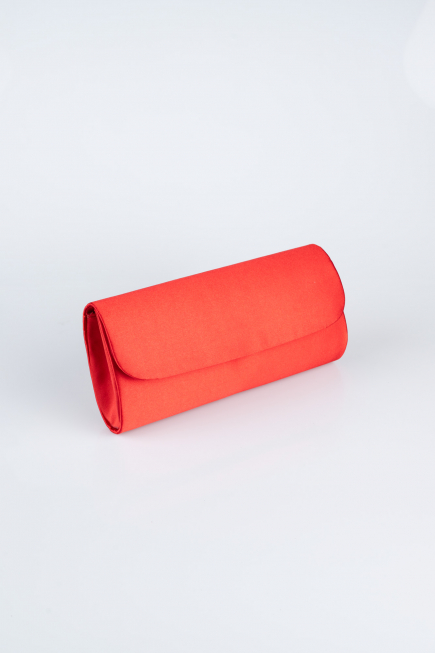 Sac de Soirée Luxe Satin Rouge KC202