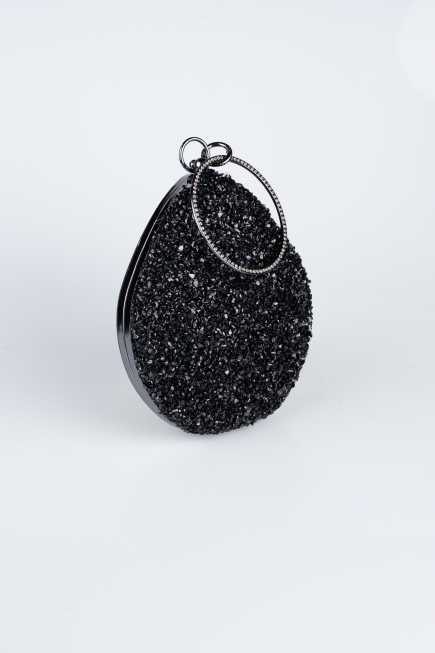 Sac de Soirée Luxe Noir SH833
