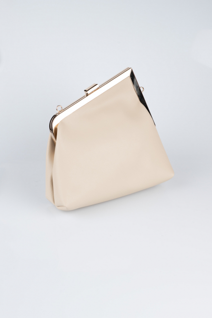 Sac de Soirée Cuir Vison KC475
