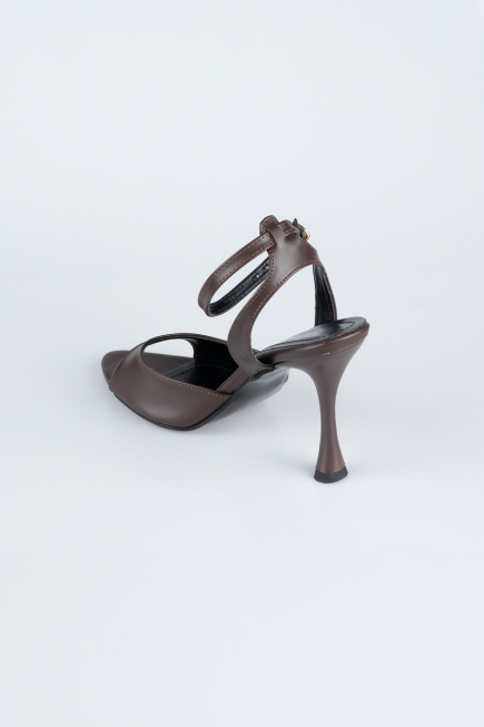 Chaussure de soirée Cuir Brun AB1134