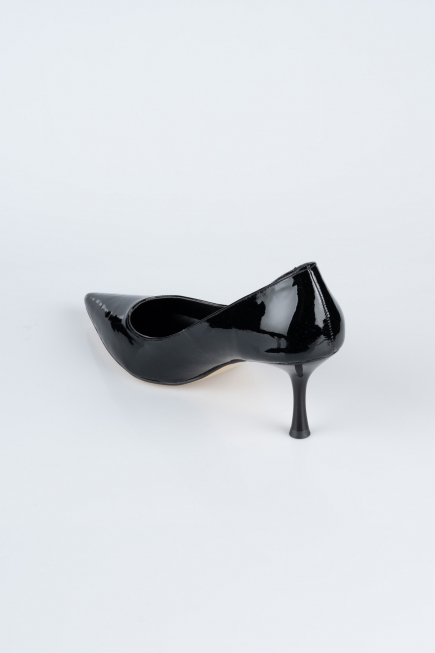 Stiletto Cuir Verni Noir AB1135