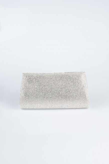 Sac de Soirée Luxe Plâtre Argent V451