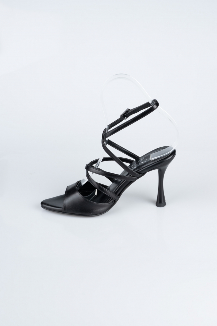 Chaussure de soirée Cuir Noir AB1136