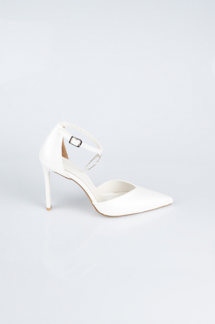Stiletto Peau Blanc AB1139