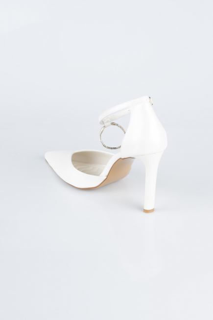 Stiletto Peau Blanc AB1139