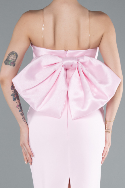 Robe De Soirée Longue Poudre ABU4716