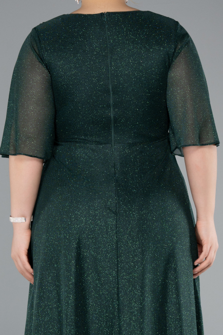 Robe Grande Taille Longue Émeraude ABU4887