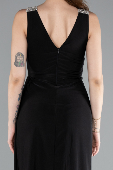 Robe de Soirée Longue Noir ABU4967