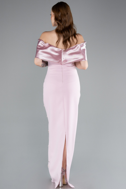 Robe de Soirée Longue Poudre ABU4973