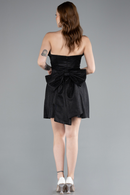 Robe de Cérémonie Mini Noir ABK2354
