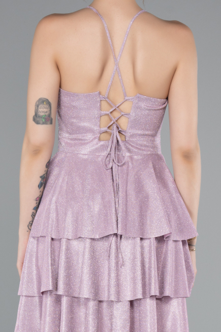 Robe de Cérémonie Courte Poudre ABK2357