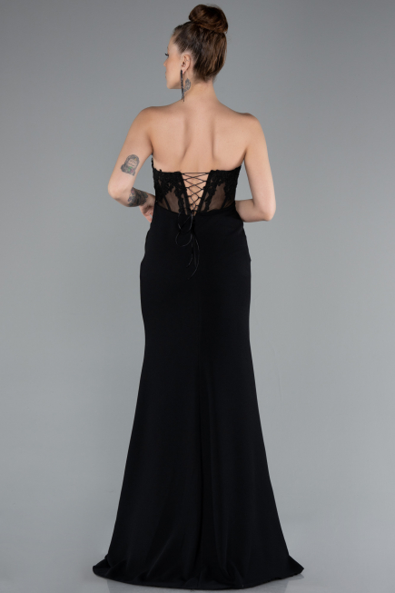Robe de Soirée Longue Noir ABU5001