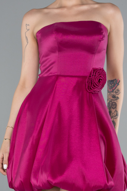 Robe de Cérémonie Mini Fushia ABK2360