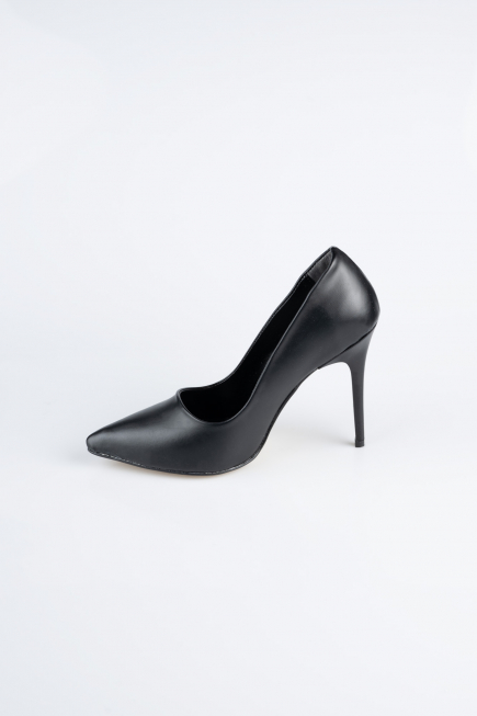 Stiletto Cuir Noir AB1140