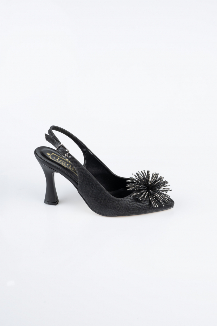 Chaussure de soirée Coupe Au Laser Noir MJ9003