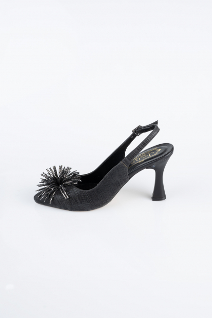 Chaussure de soirée Coupe Au Laser Noir MJ9003