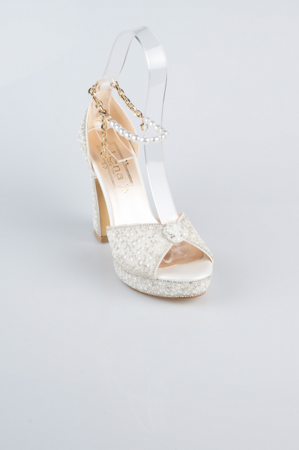 Chaussure de soirée Pierreux Blanc MJ9007