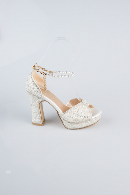 Chaussure de soirée Pierreux Blanc MJ9007