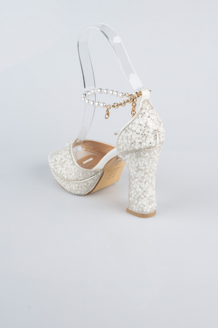 Chaussure de soirée Pierreux Blanc MJ9007