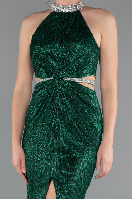 Robe De Soirée Longue Émeraude ABU4324