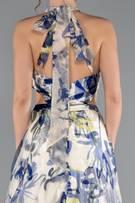 Robe de Soirée Longue Multicolore ABU4686