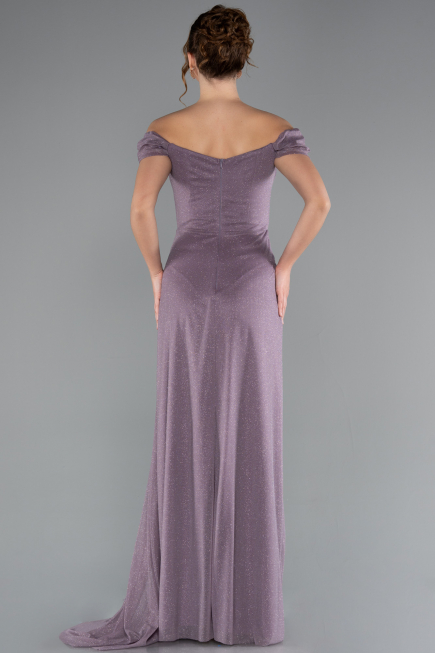 Robe De Soirée Longue Lavande ABU3472
