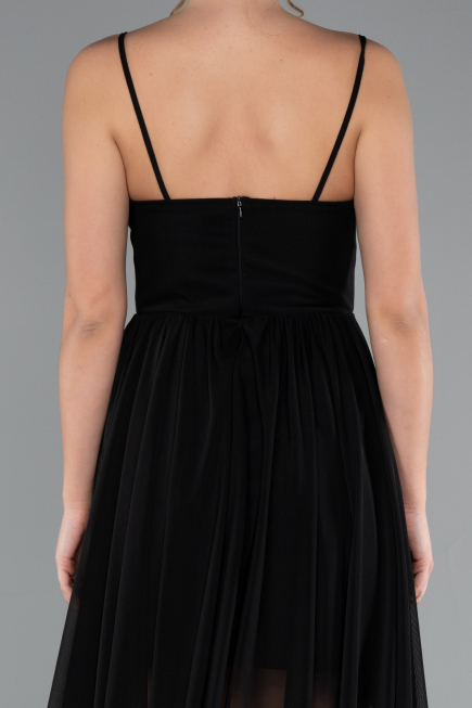Robe de Cérémonie Courte Noir ABK2365