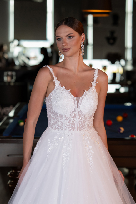 Robes de Mariage Longue Blanc ABG136