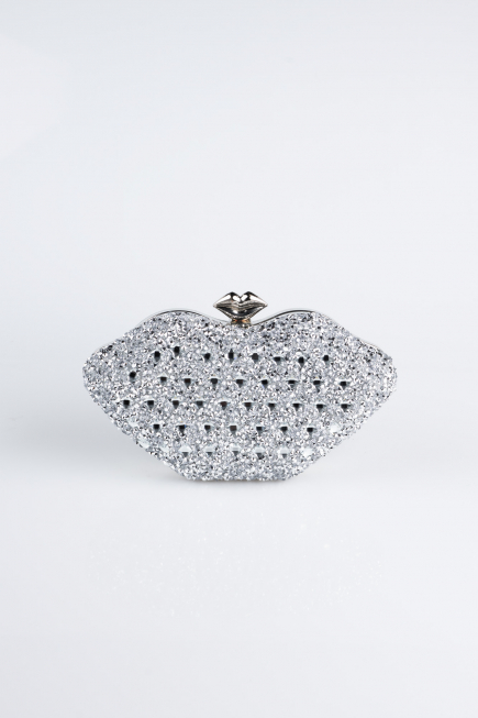 Sac de Soirée Luxe Argent SH831
