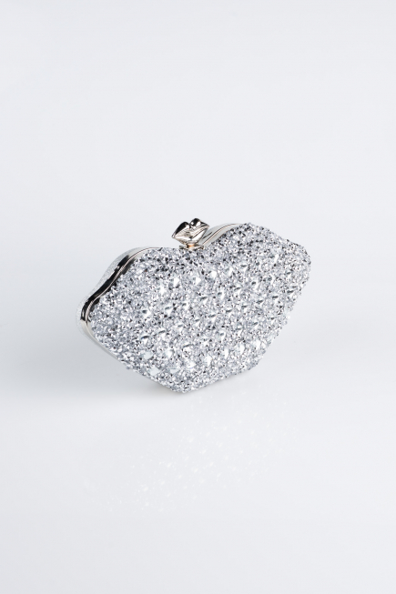 Sac de Soirée Luxe Argent SH831