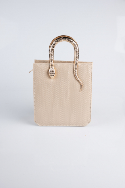 Sac de Soirée Luxe Cuir Vison KC143