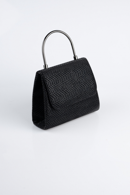 Sac de Soirée Luxe A motifs Noir SH842