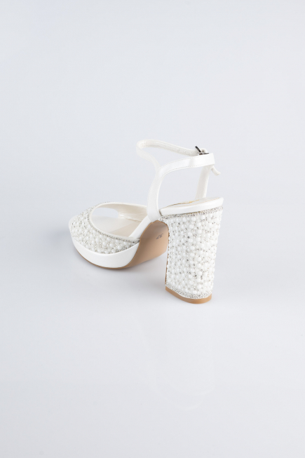 Chaussure de soirée Pierreux Blanc ABG1143