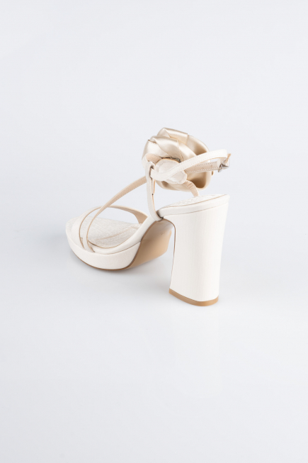 Chaussure de soirée Satin Vison ABS1142