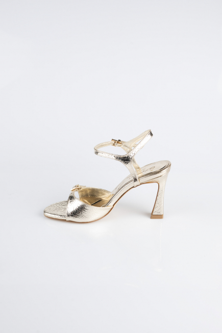 Chaussure de soirée Cuir Verni Or AB1141