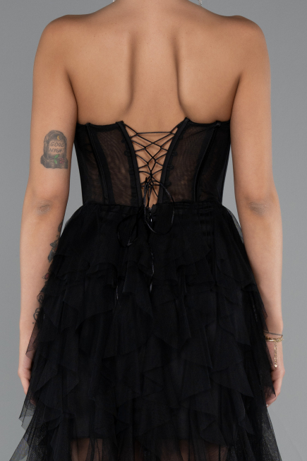 Robe de Soirée Longue Noir ABU5071