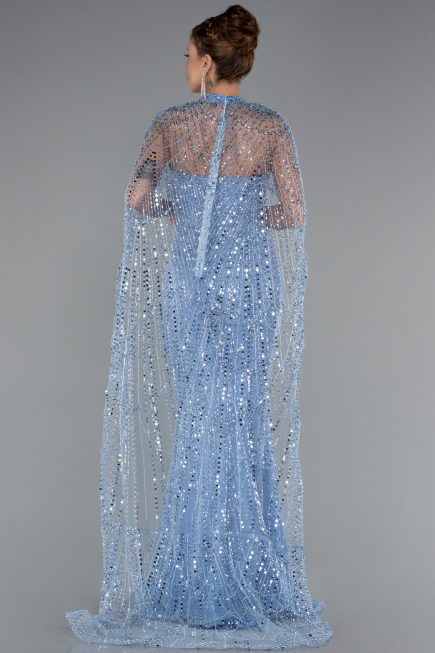 Robe De Soirée Longue Indigo ABU4517