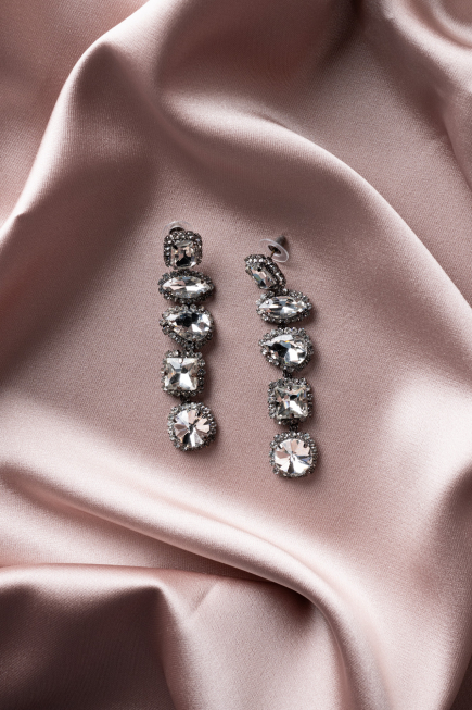 Boucle D'Oreille Anthracite UK622